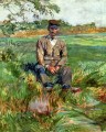 A Laborer at Celeyran post impressionist Henri de Toulouse Lautrec
